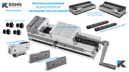 Maschinenschraubstock NCS 125 / 470 M-HD Starterpaket