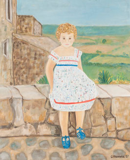 Silvia en Pals (Gerona) (1987)