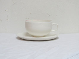 ROYAL COPENHAGEN, RED TOP, Tea cup & Saucer