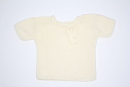 Babyhemdchen Merinowolle natur