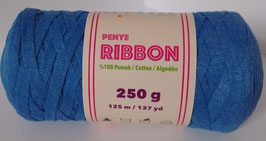 250 g Ribbon Garn blau 6