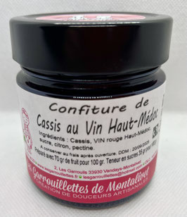 Confiture de Cassis au Vin Haut-Médoc