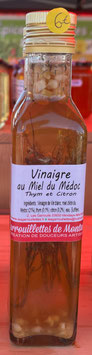 Vinaigre au Miel du Médoc - Thym et Citron