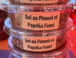 Sel au Piment et Paprika Fumé