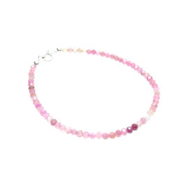 Edelsteinarmband Turmalin rot | pink Art. 1254