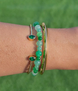 3 PULSERAS DORADAS