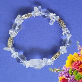 PULSERA CUARZO BLANCO AAA