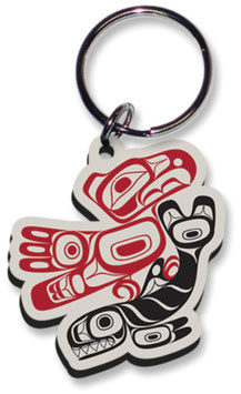 Sleutelhanger "Thunderbird and Orca"