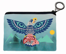 Beursje "Eagle Salmon"