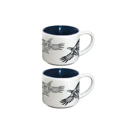 Set espresso kopjes "Soaring Eagle"