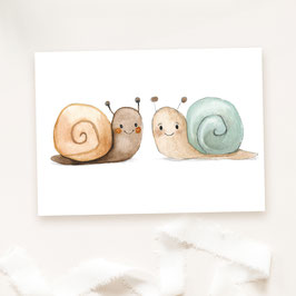 Karte "Schnecken"