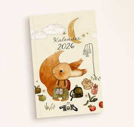 SALE Taschenkalender 2026 "Eichhörnchen"
