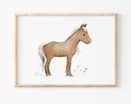 Kinderbild "Pferd" in A4 oder A3