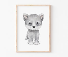 Kinderbild "Wolf"