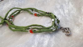 Seidenband - Habotai-Seide im Boho-Style OM