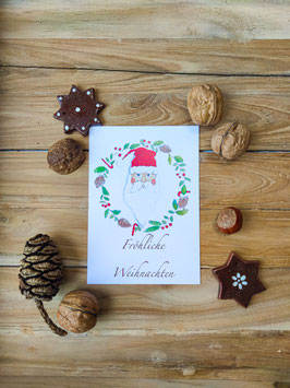 Postkarte Fröhliche Weihnachten