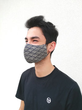 Masque en tissu japonais  : La forme bec de canard