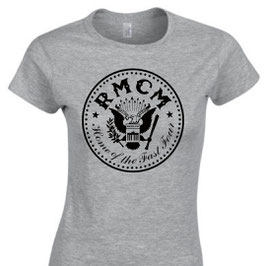 LOGO WOMEN SHIRT - LIGHT GREY/BLACK