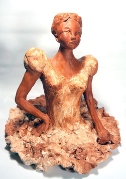 Danseuse de Ballet, Sculpture Céramique  Figurative