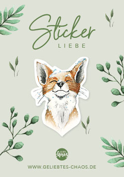 Sticker – Winter Fuchs