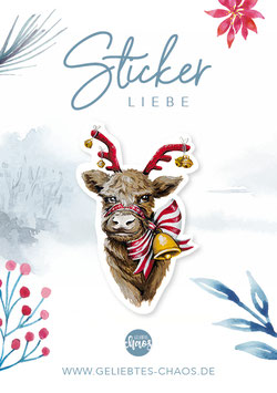 Sticke – Winter Kuh – Weihnachten