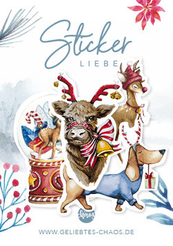 Sticker – Weihnachten - Set