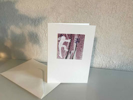 Klappkarte Einzelstück mit Umschlag, DIN A 6 (10,5 x 15 cm, 4,1 x 5,85 inch)