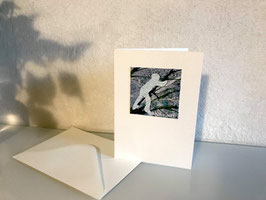 Klappkarte Einzelstück mit Umschlag, DIN A 6 (10,5 x 15 cm, 4,1 x 5,85 inch)