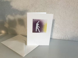 Klappkarte Einzelstück mit Umschlag, DIN A 6 (10,5 x 15 cm, 4,1 x 5,85 inch)