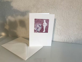 Klappkarte Einzelstück mit Umschlag, DIN A 6 (10,5 x 15 cm, 4,1 x 5,85 inch)