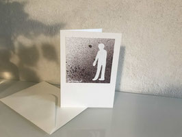 Klappkarte Einzelstück mit Umschlag, DIN A 6 (10,5 x 15 cm, 4,1 x 5,85 inch)