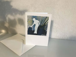 Klappkarte Einzelstück mit Umschlag, DIN A 6 (10,5 x 15 cm, 4,1 x 5,85 inch)