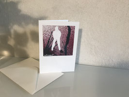 Klappkarte Einzelstück mit Umschlag, DIN A 6 (10,5 x 15 cm, 4,1 x 5,85 inch)