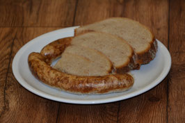 Bratwürste mit Brot