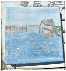 Am Hafen in Zingst 15 x 15 x 1,5