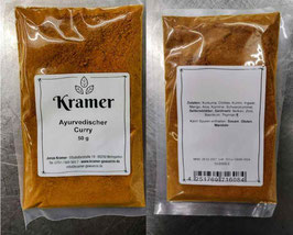 Ayurvedischer Curry, 50gr. - perfekt über die Currywurst -