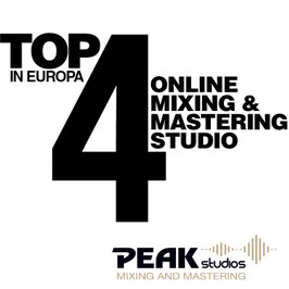 MIXING & MASTERING SERVICE WITH PEAK STUDIOS
