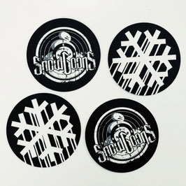 SNOWGOONS – COASTERS / BEERMAT SET