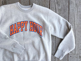 TACOMA FUJI RECORDS（タコマフジレコード） HAPPY HOUR COLLEGE LOGO SWEAT SHIRT