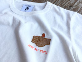 TACOMA FUJI RECORDS（タコマフジレコード） 100％ ALL GOOD ! Embroidery Tee