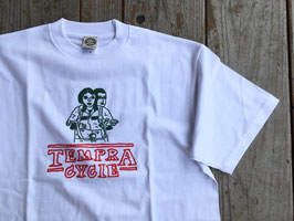 tempra cycle（テンプラサイクル） TEMPRA CYCLE × RUI NAKAMURA Tシャツ