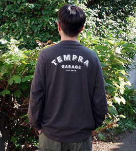 tempra cycle（テンプラサイクル） TEMPRA GARAGE ロングTシャツ