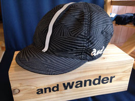 and wander（アンドワンダー）reflection wave cap