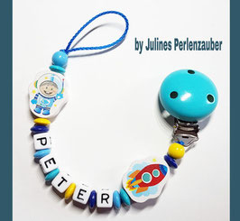 Schnullerkette "Astronaut"