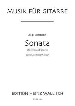 Luigi Boccherini: Sonata (Vc/Git)