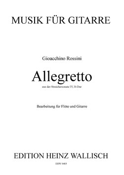 Rossini, Giochaccino: Allegretto (EHW 66)