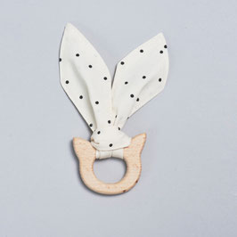 Wooden teether - cat