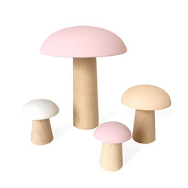 Wooden Mushrooms Poudre