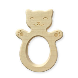 Wooden teether Cat