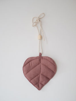 Linen leaf - marsala